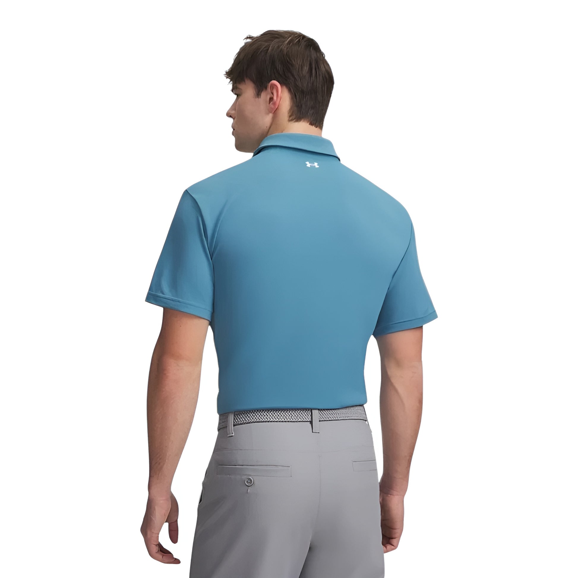 Under Armour Tee To Green Pique Polo Shirt 6012303