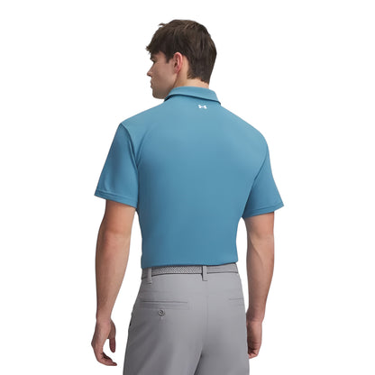 Under Armour Tee To Green Pique Polo Shirt 6012303