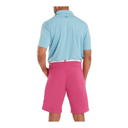 FootJoy Deco Diamond Print Lisle Golf Polo Shirt 37782