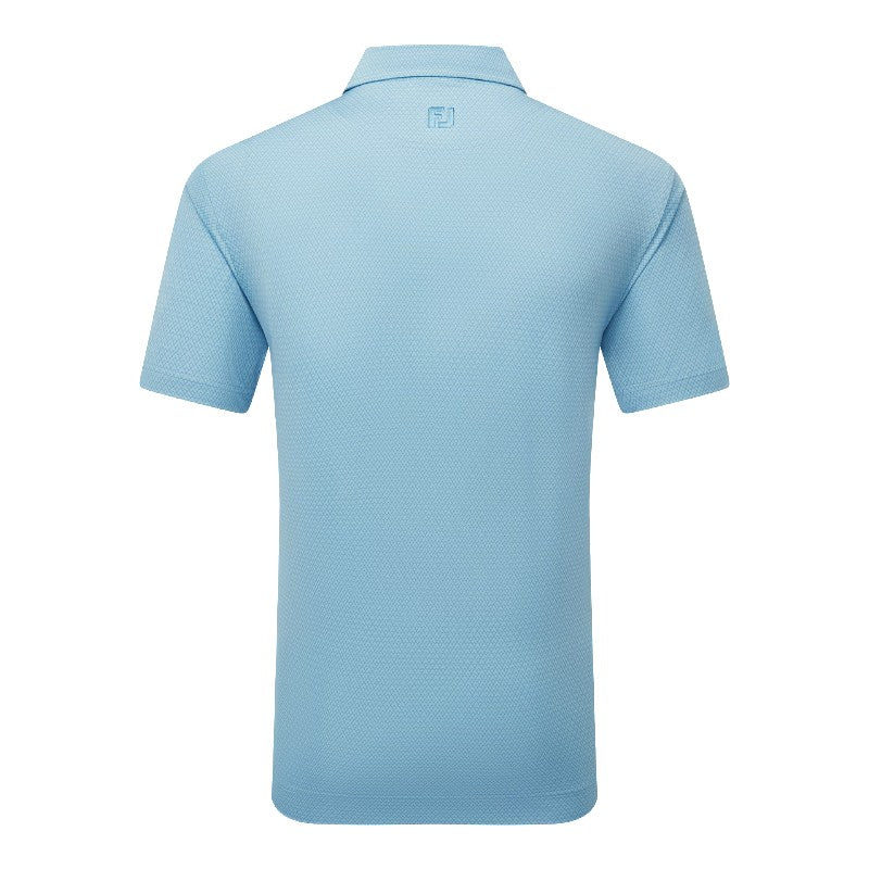 FootJoy Deco Diamond Print Lisle Golf Polo Shirt 37782