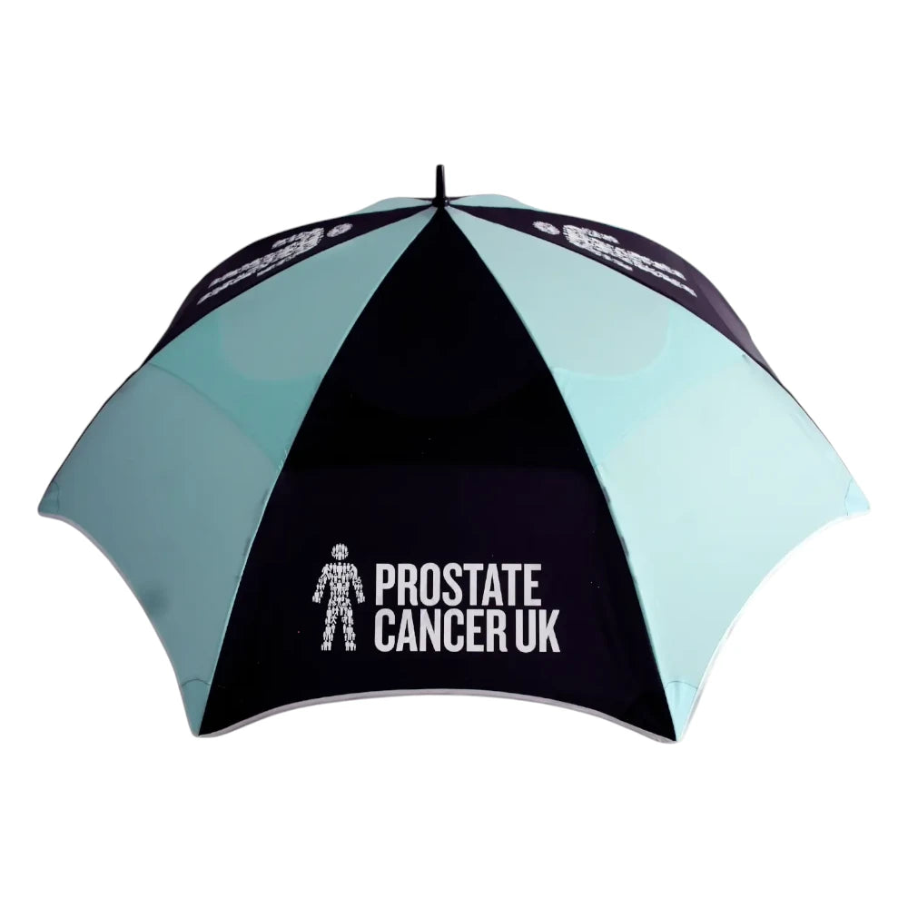 Prostate Cancer 68" Golf Umbrella PCUMBBK