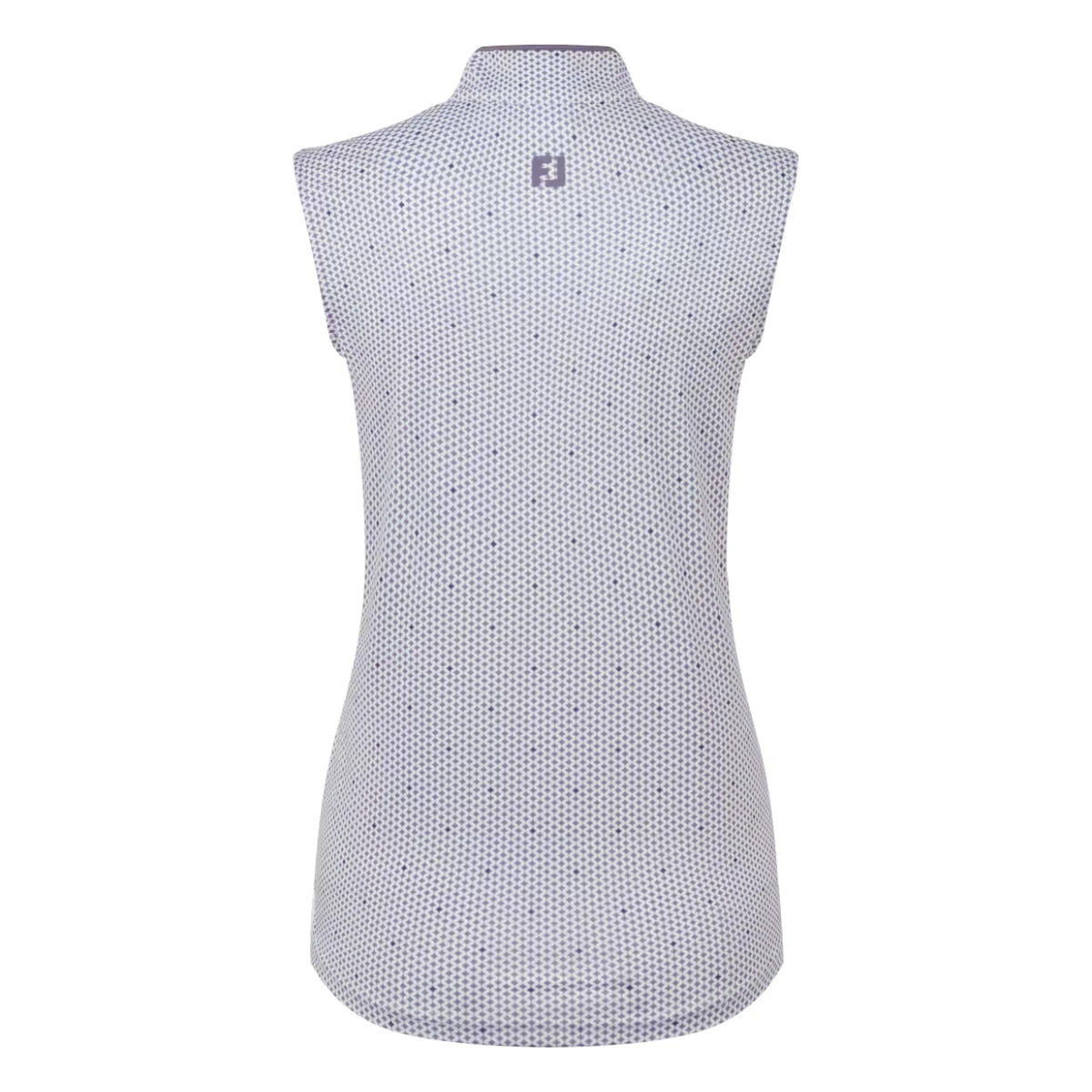 FootJoy Ladies Zip Tank Print Golf Polo Shirt 39365