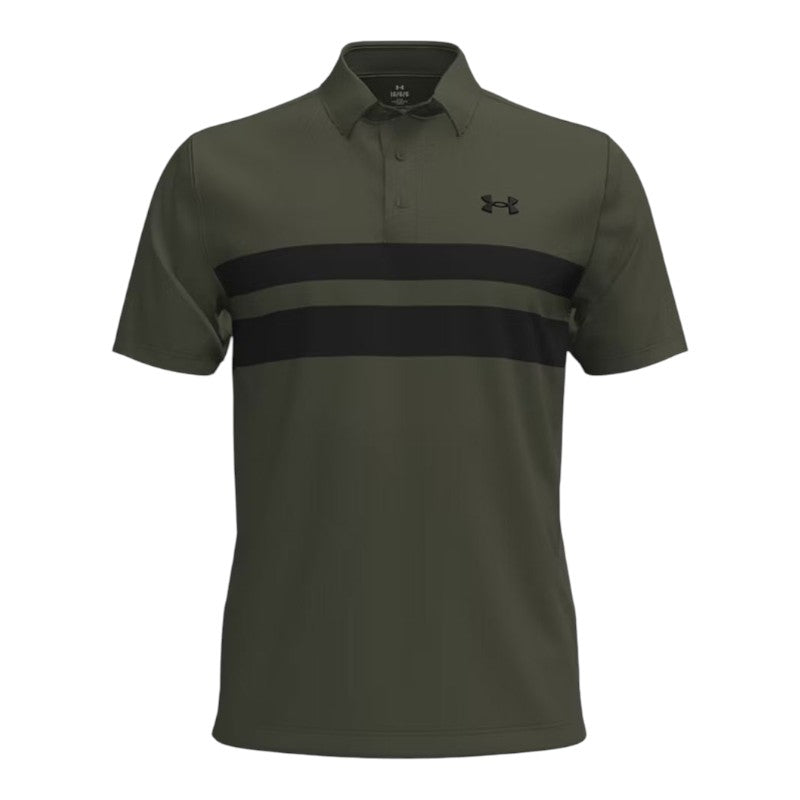 Under Armour Playoff 3.0 Stripe Golf Polo Shirt 1378676