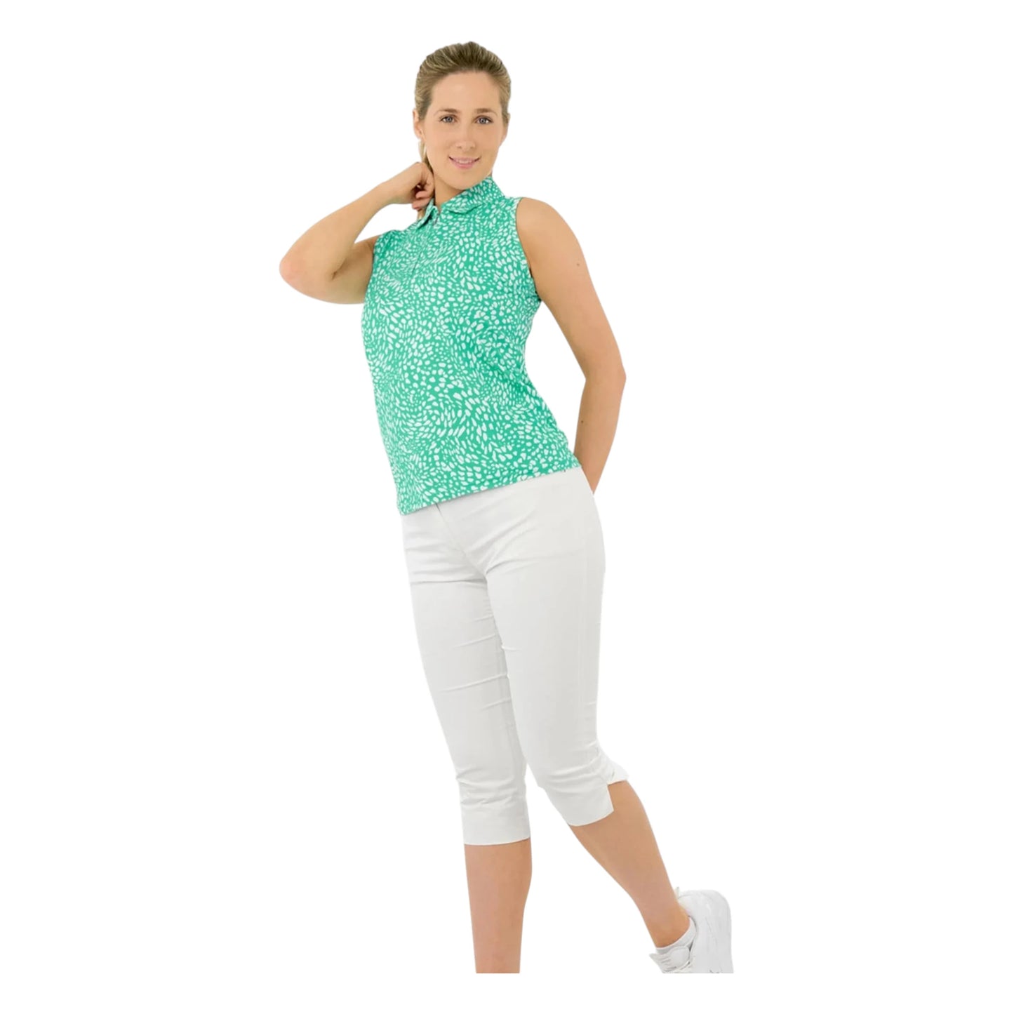 Pure Golf Ladies Amity Sleeveless Polo Shirt PG-63014
