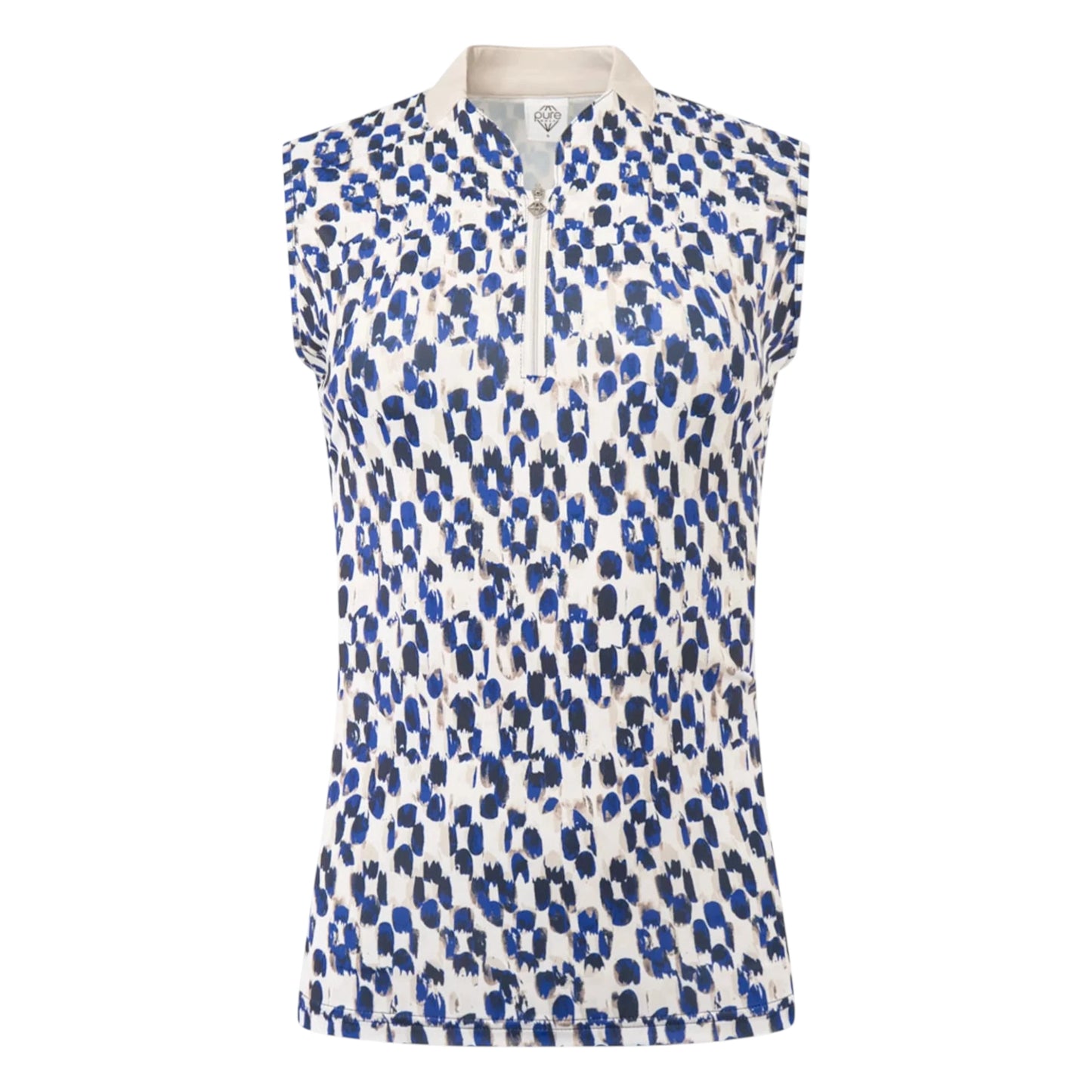 Pure Golf Ladies Felicity Sleeveless Golf Polo Shirt PG-62030