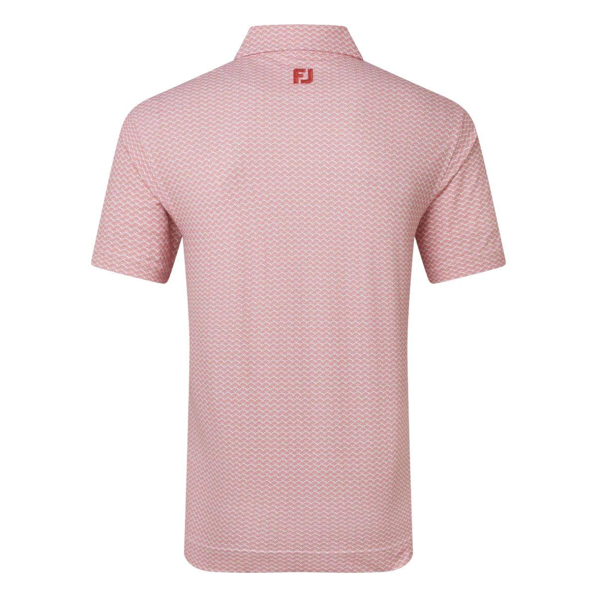 FootJoy Scallop Geo Pique Golf Polo Shirt 39238