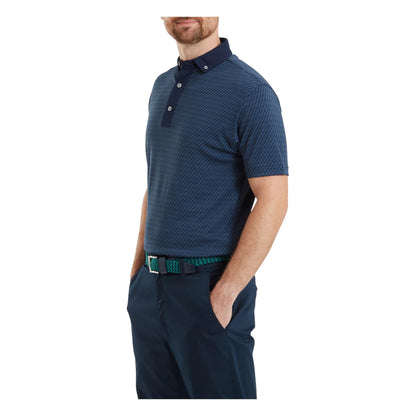 FootJoy Star Geo Jacquard Golf Polo Shirt 39259