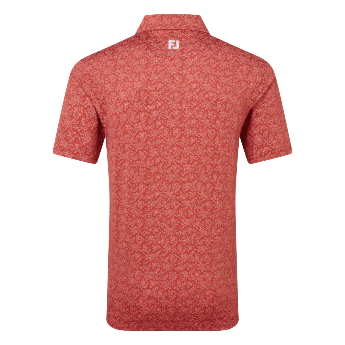 FootJoy Wingtip Floral Lisle Golf Polo Shirt 39264