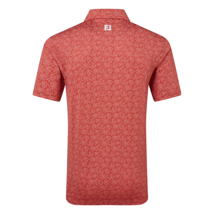 FootJoy Wingtip Floral Lisle Golf Polo Shirt 39264