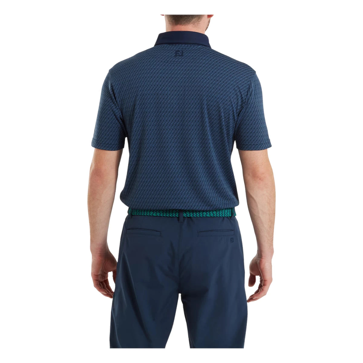 FootJoy Star Geo Jacquard Golf Polo Shirt 39259