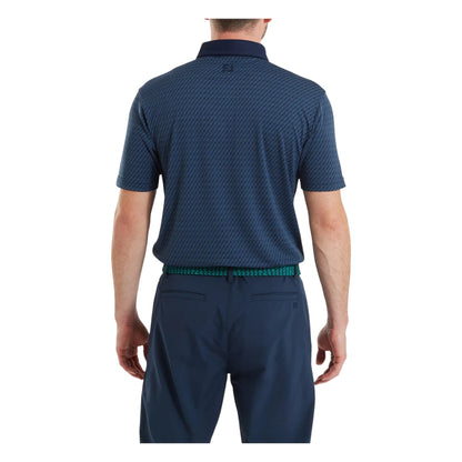 FootJoy Star Geo Jacquard Golf Polo Shirt 39259