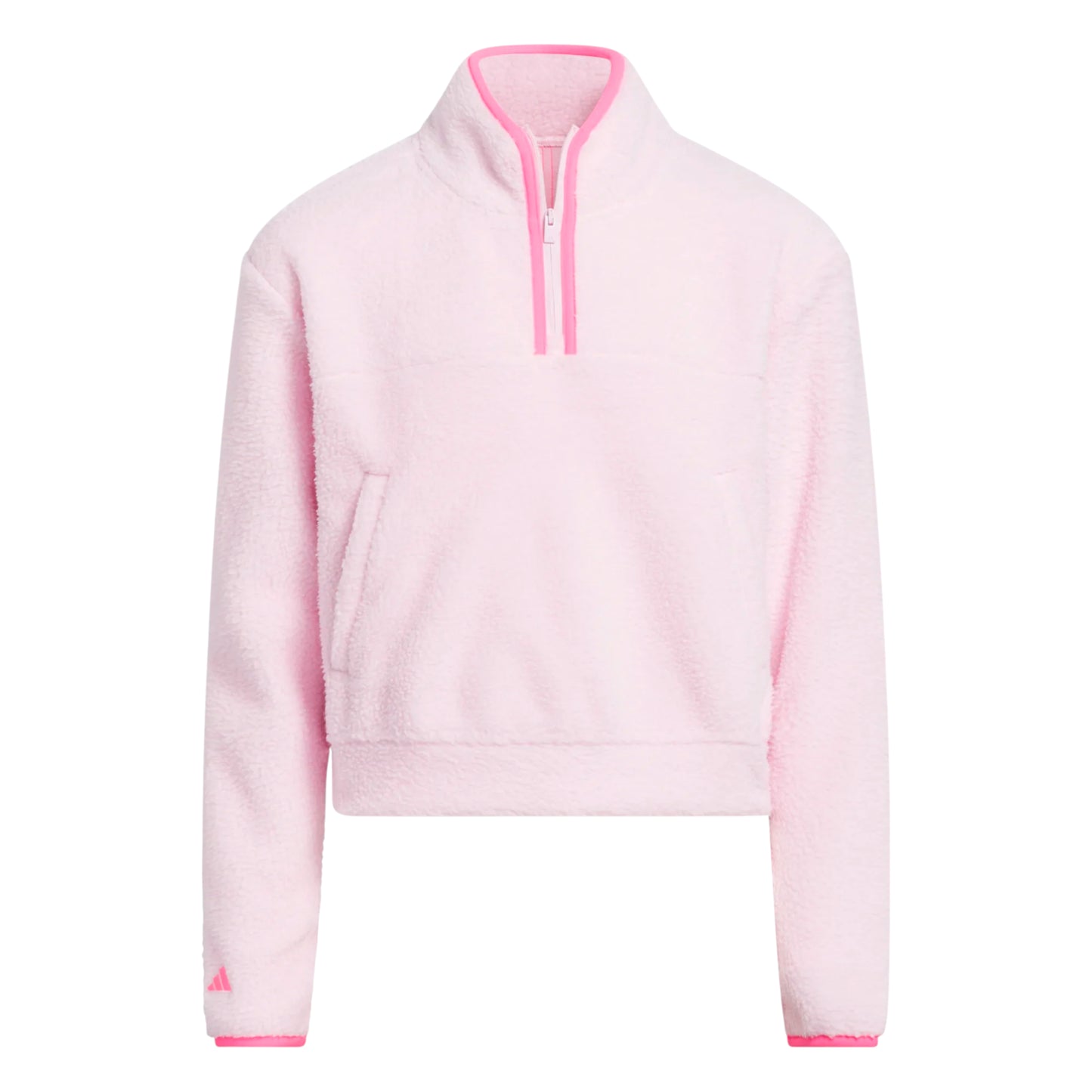 adidas Girls Polarfleece Golf Quarter-Zip JP4058
