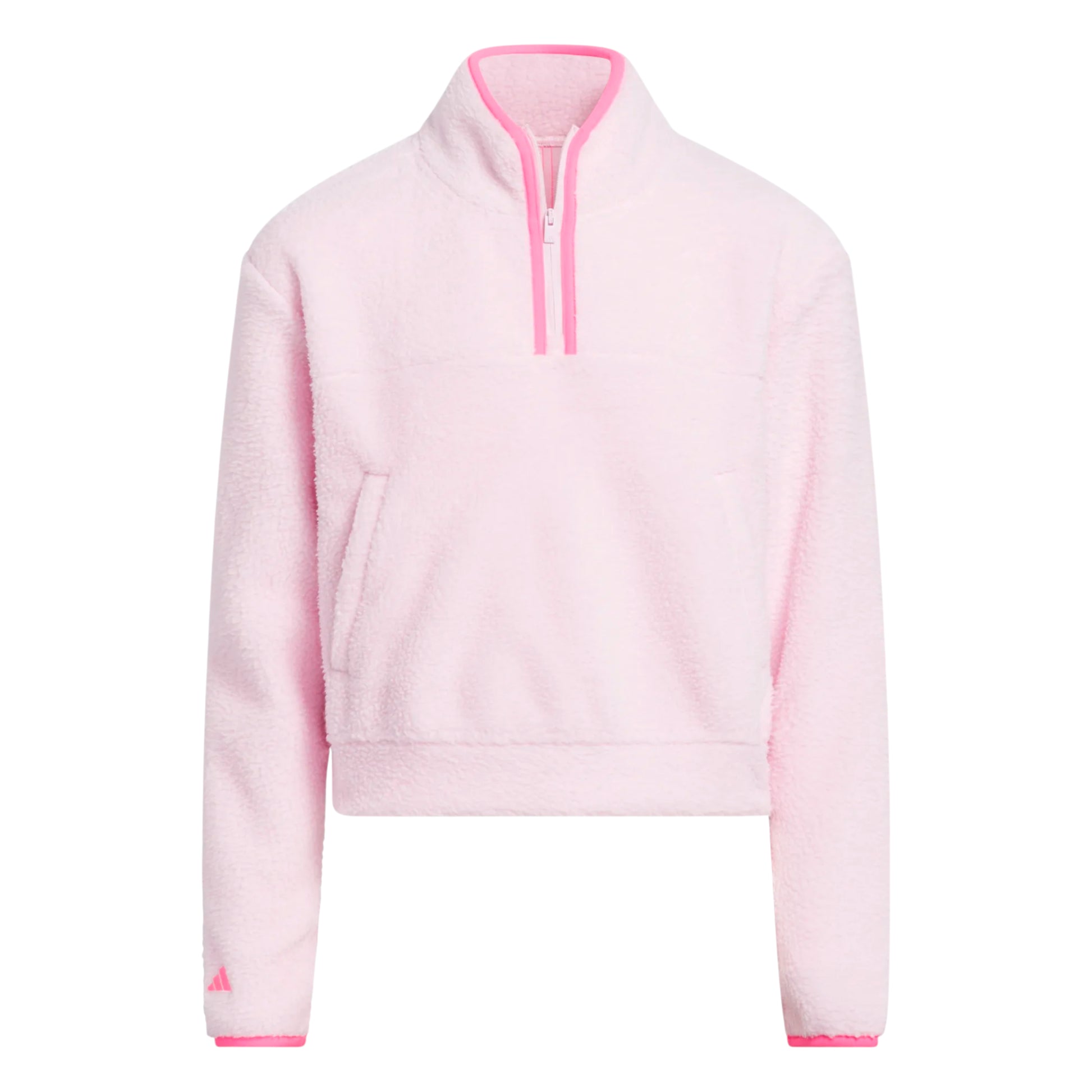 adidas Girls Polarfleece Golf Quarter-Zip JP4058