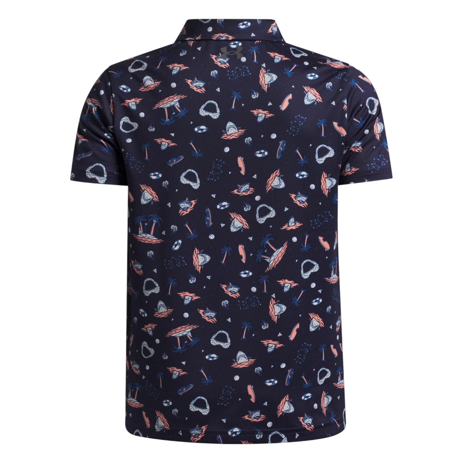 Junior Under Armour Matchplay Printed Polo Shirt 6009817