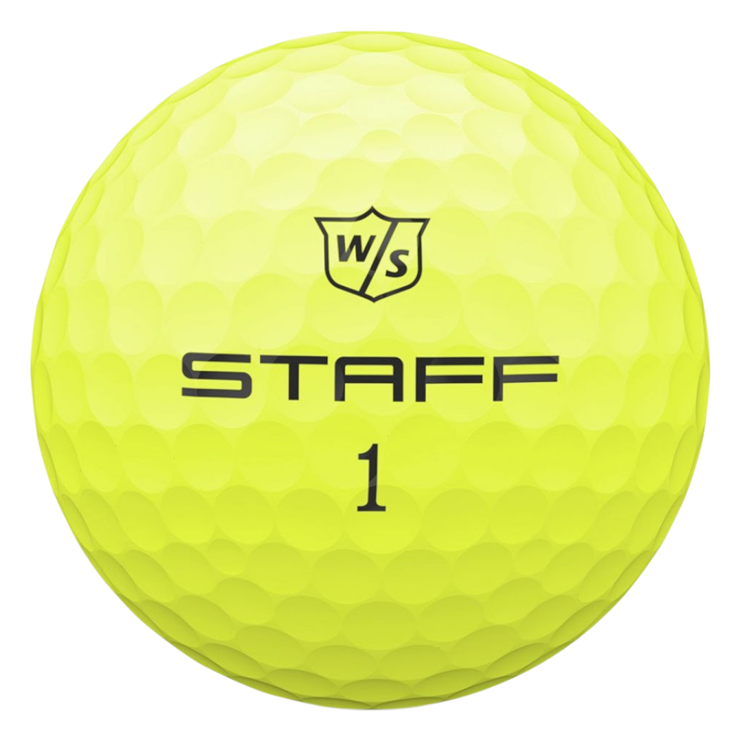 Wilson Staff Model Tour Golf Balls | Yellow