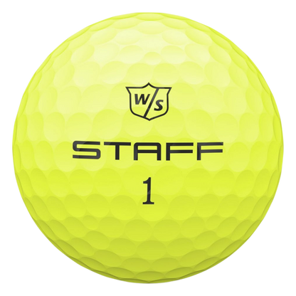 Wilson Staff Model Tour Golf Balls | Yellow