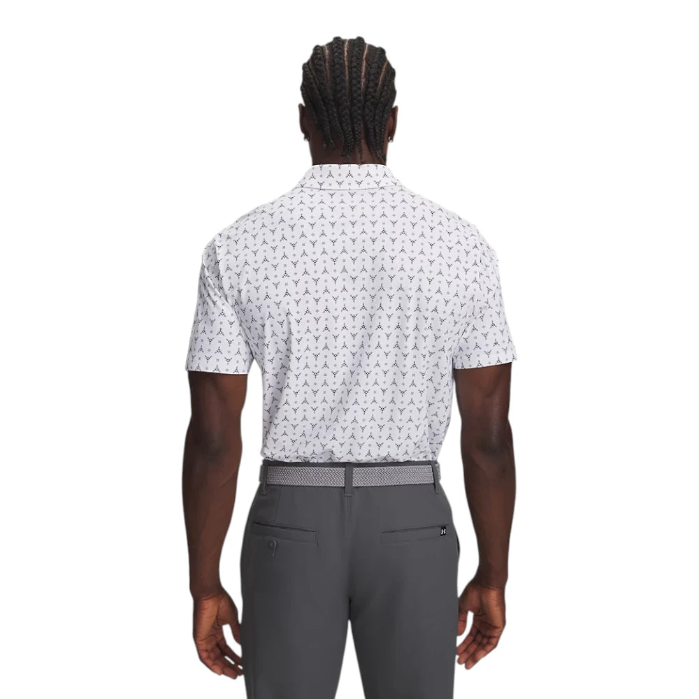 Under Armour Drive Chill Printed Golf Polo Shirt 6009724