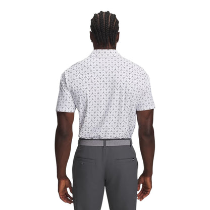 Under Armour Drive Chill Printed Golf Polo Shirt 6009724
