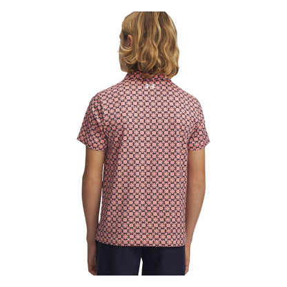 Junior Under Armour Matchplay Printed Polo Shirt 6009817