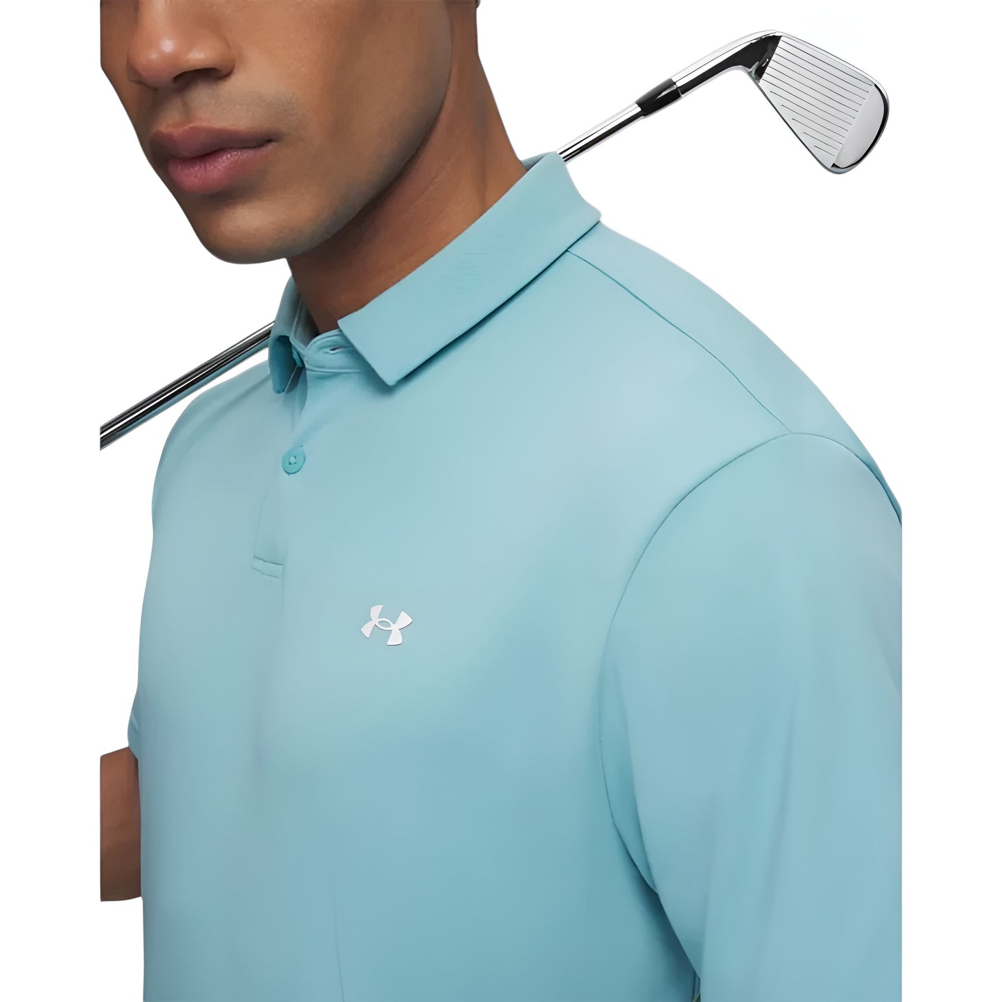 Under Armour Tee To Green Pique Polo Shirt 6012303