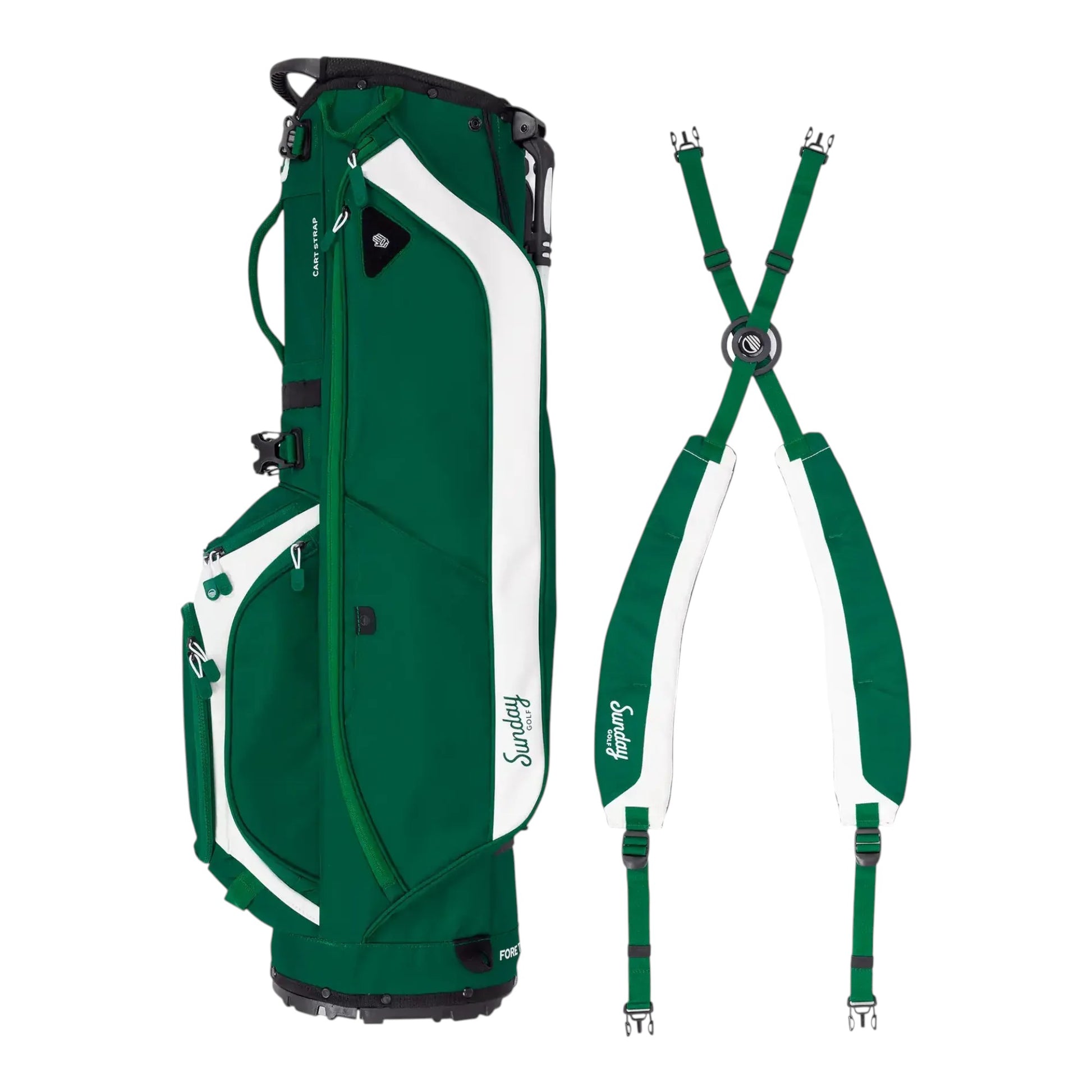 Sunday Golf Ryder Golf Bag BAG401-EVG