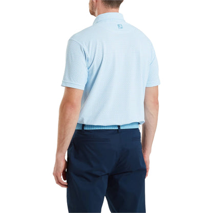 FootJoy Scallop Geo Pique Golf Polo Shirt 39239