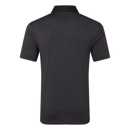 FootJoy Star Geo Jacquard Golf Polo Shirt 39258