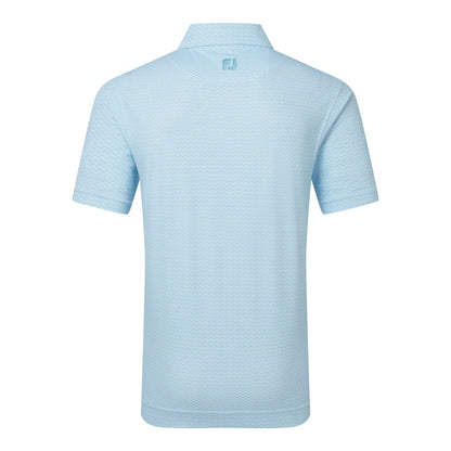 FootJoy Scallop Geo Pique Golf Polo Shirt 39239
