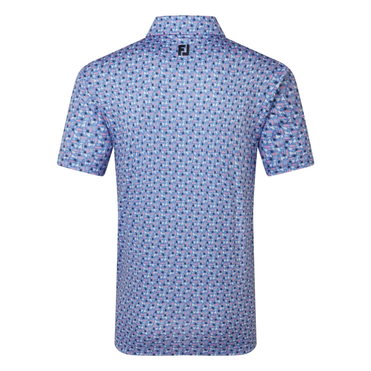 FootJoy Surfs Up Print Lisle Golf Polo Shirt 39251