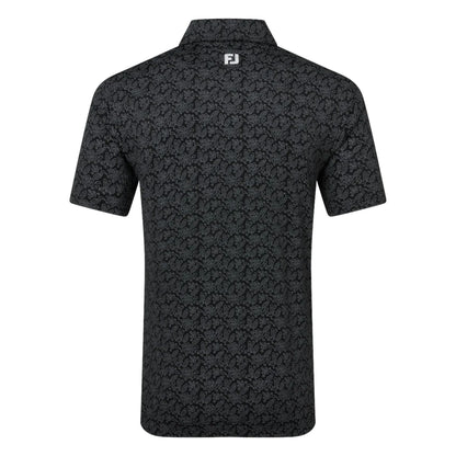 FootJoy Wingtip Floral Lisle Golf Polo Shirt 39266