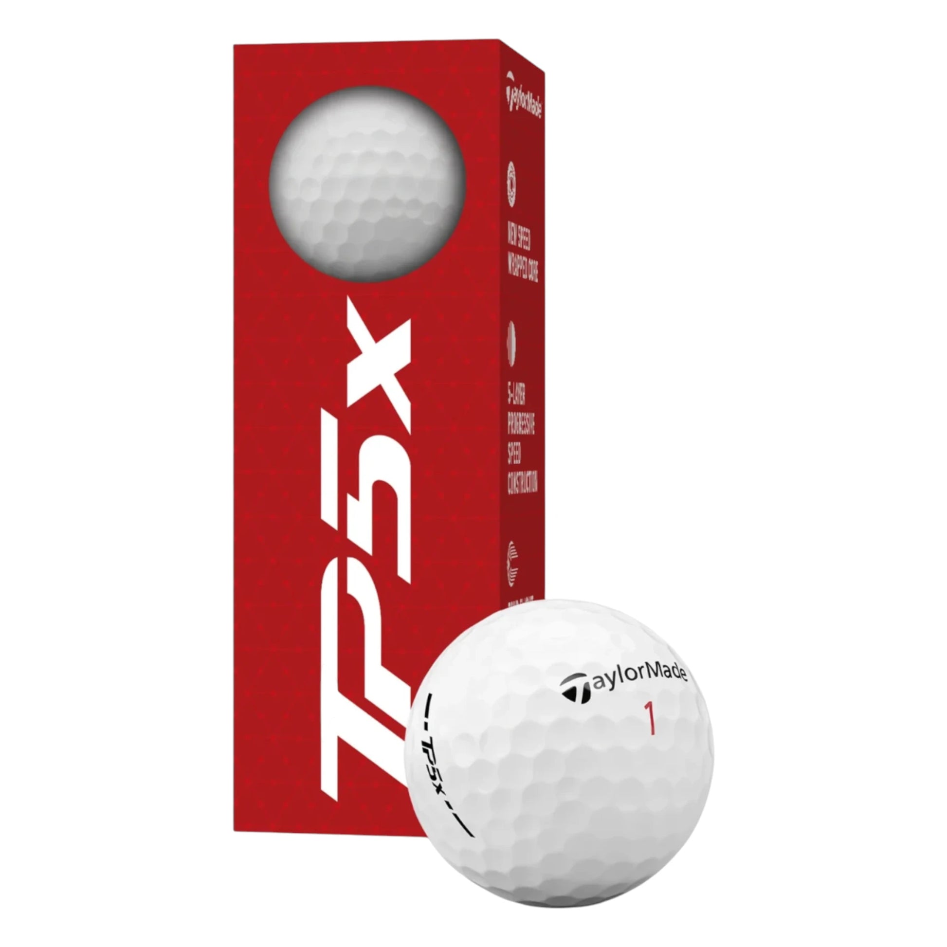 TaylorMade TP5x Golf Balls | 1 Sleeve