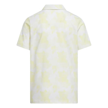 adidas Junior Printed Scripted Golf Polo Shirt JG6202