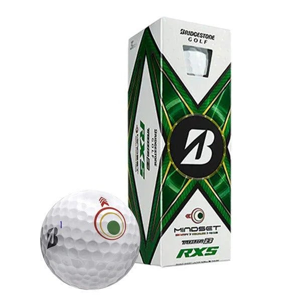 Bridgestone Tour B RXS Mindset Double Dozen Golf Balls + Free Cap