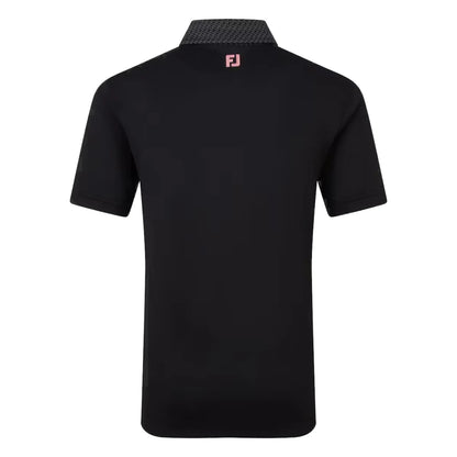 FootJoy Star Geo Trim Pique Golf Polo Shirt 39285