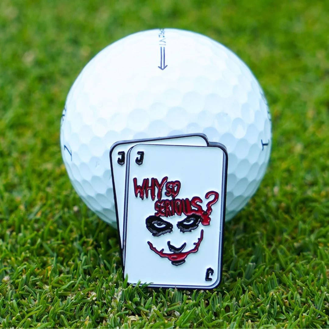 Skins Golf Joker Cards Ball Marker