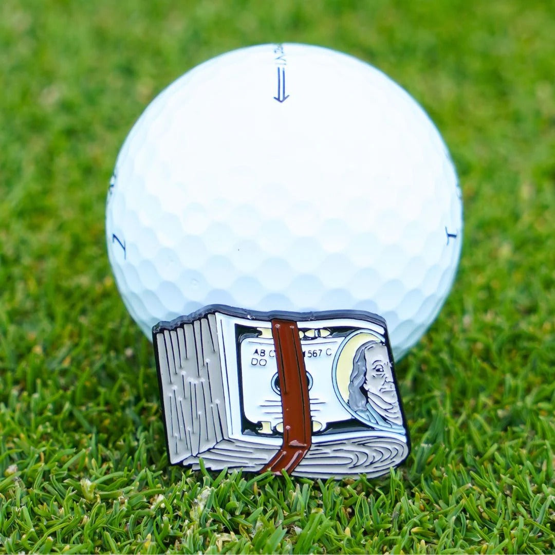 Skins Golf Dollar Bills Ball Marker