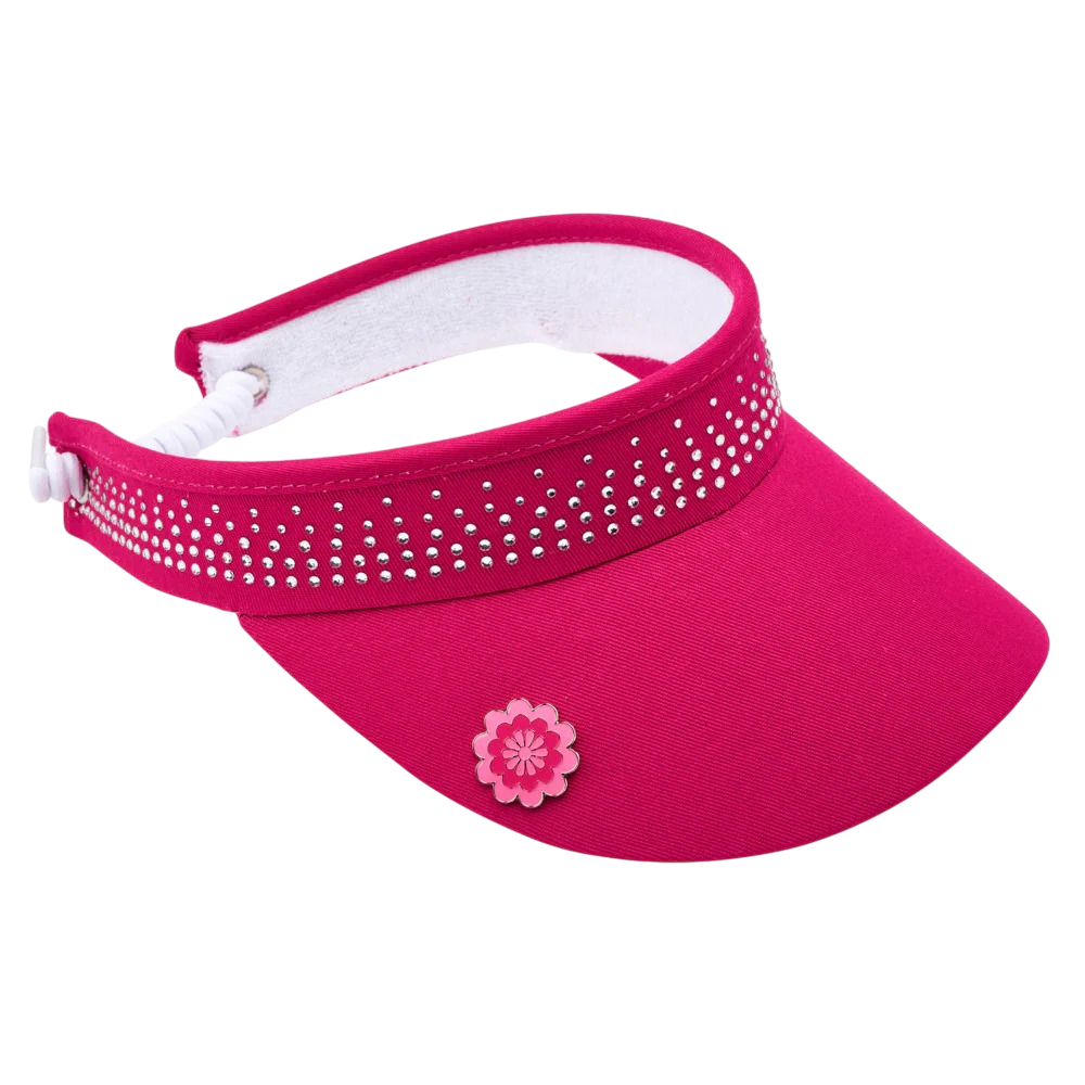 Surprizeshop Crystal Telephone Wire Golf Visor TV008003