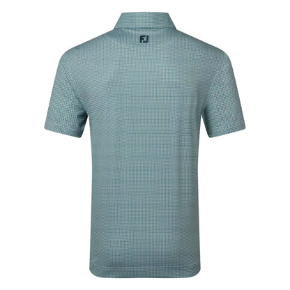 FootJoy Nautical Flag Print Lisle Golf Polo Shirt 39263