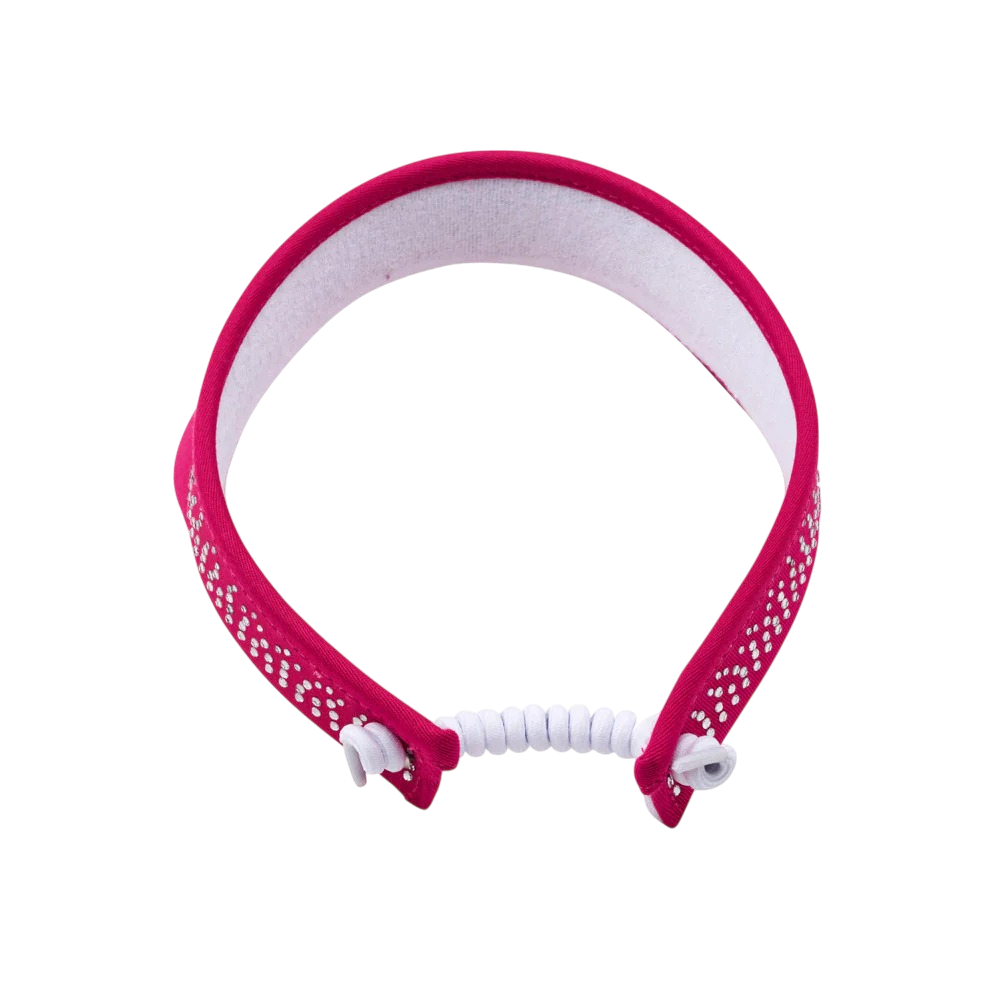 Surprizeshop Crystal Telephone Wire Golf Visor TV008003
