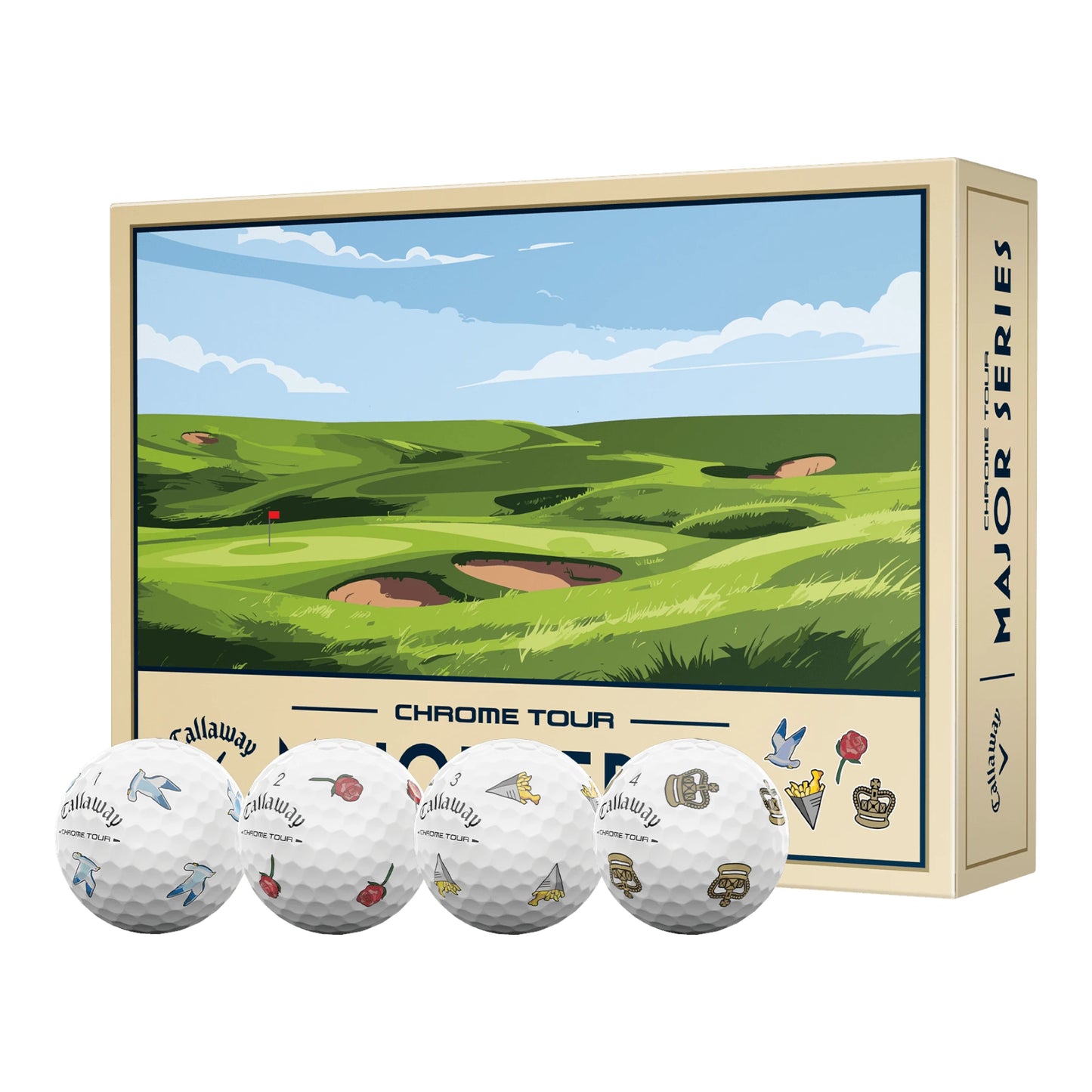 Callaway Chrome Tour July Major Golf Balls