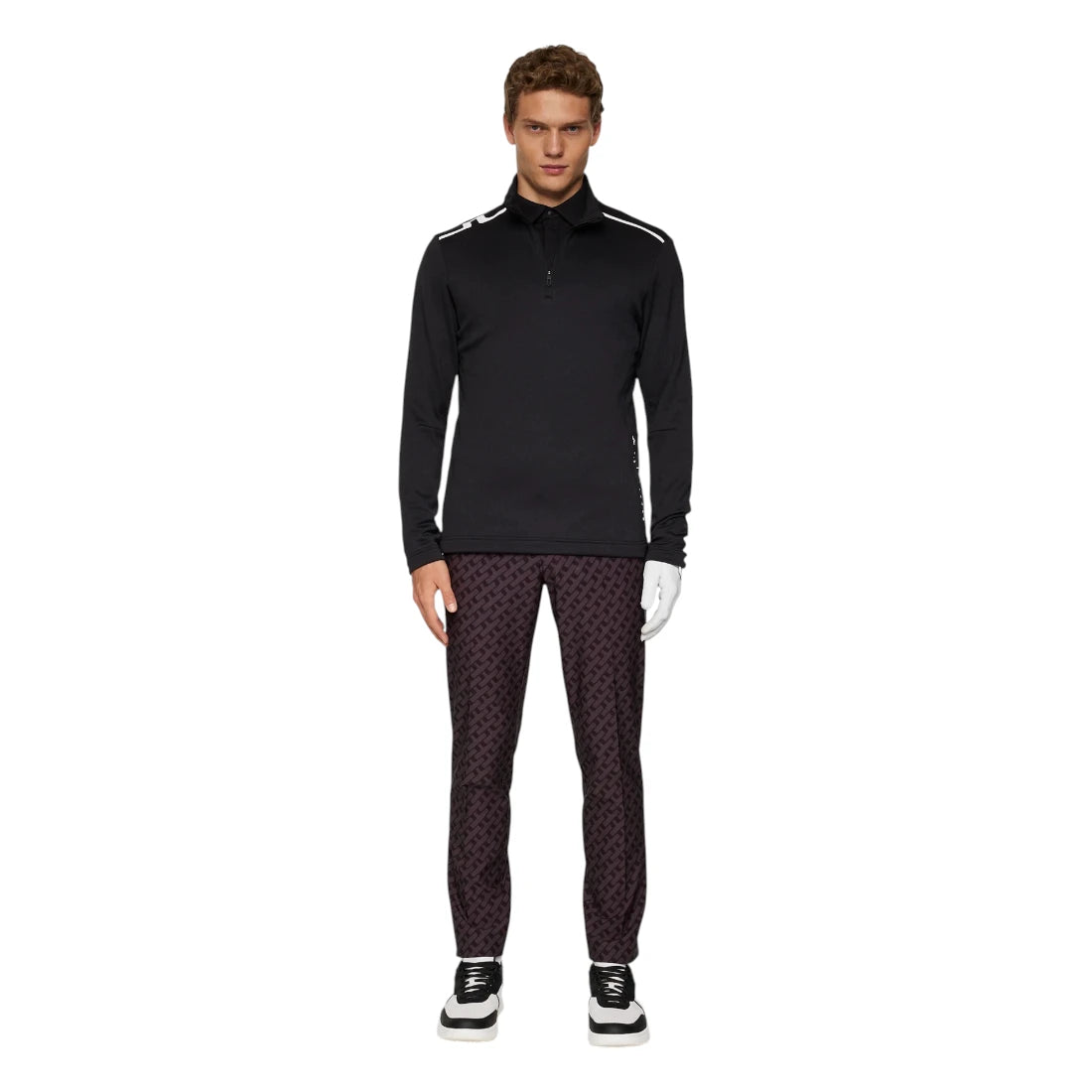 J.Lindeberg Vinnie 1/4 Zip Golf Mid Layer GMJS13314