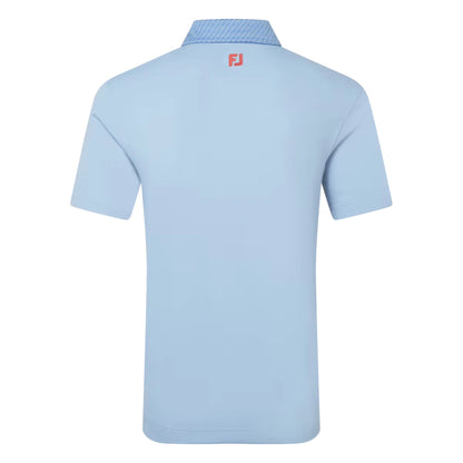 FootJoy Star Geo Trim Pique Golf Polo Shirt 39283