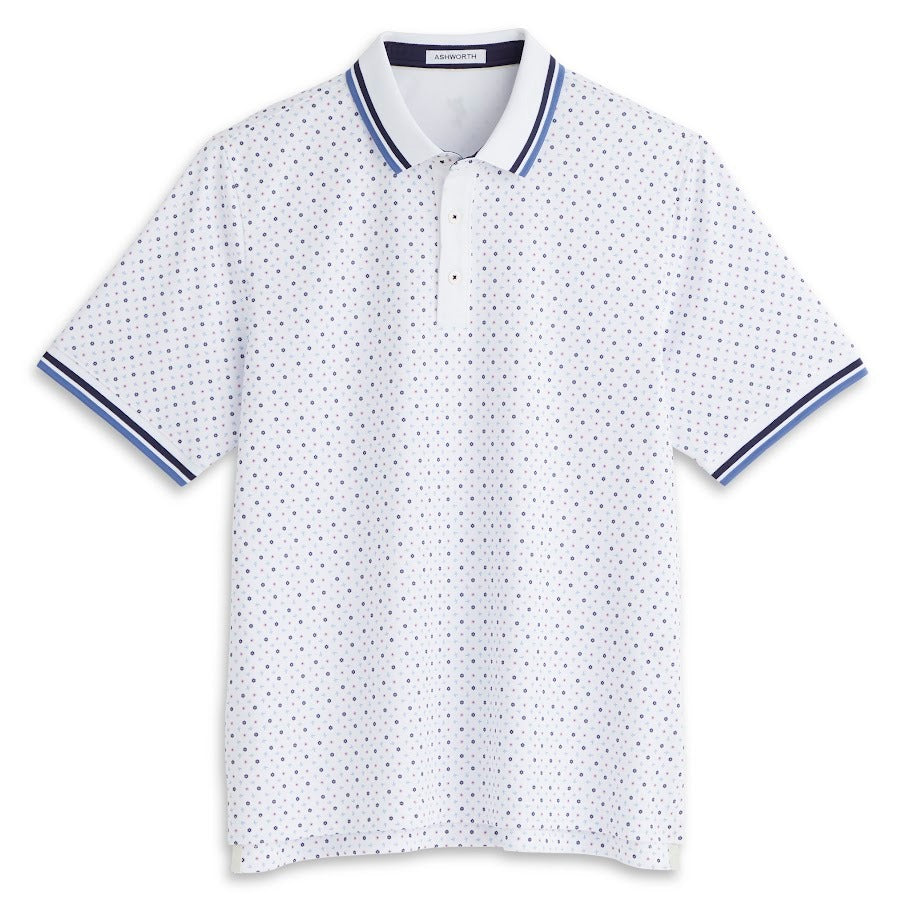 Ashworth Ditzy Floral Golf Polo Shirt AM1072