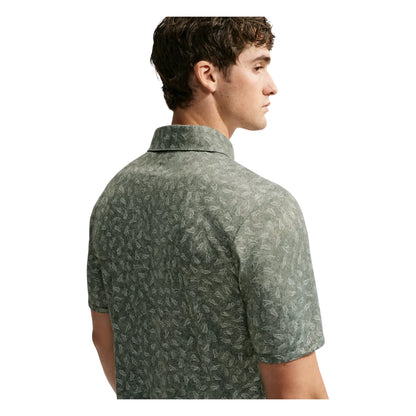 Nike Par Dri-FIT Grass Print Golf Polo Shirt IO0734