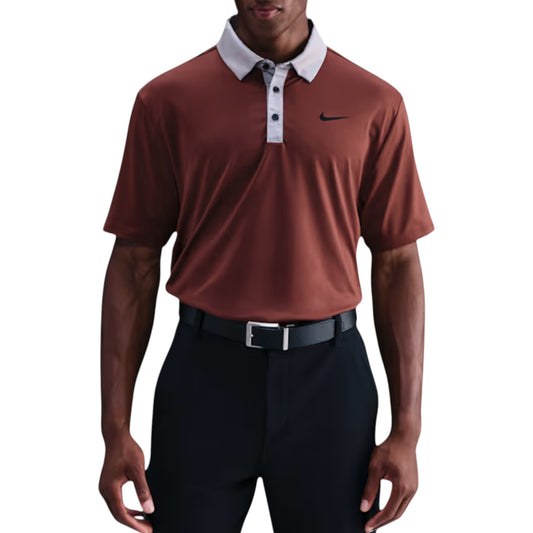 Nike Dri-Fit Tour Contrast Golf Polo Shirt FZ7501