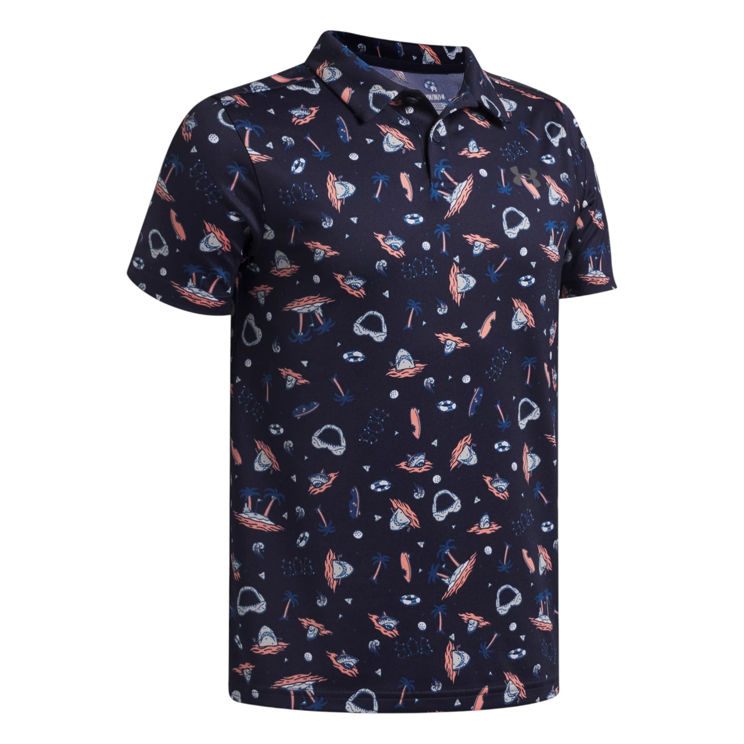 Junior Under Armour Matchplay Printed Polo Shirt 6009817