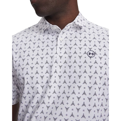 Under Armour Drive Chill Printed Golf Polo Shirt 6009724