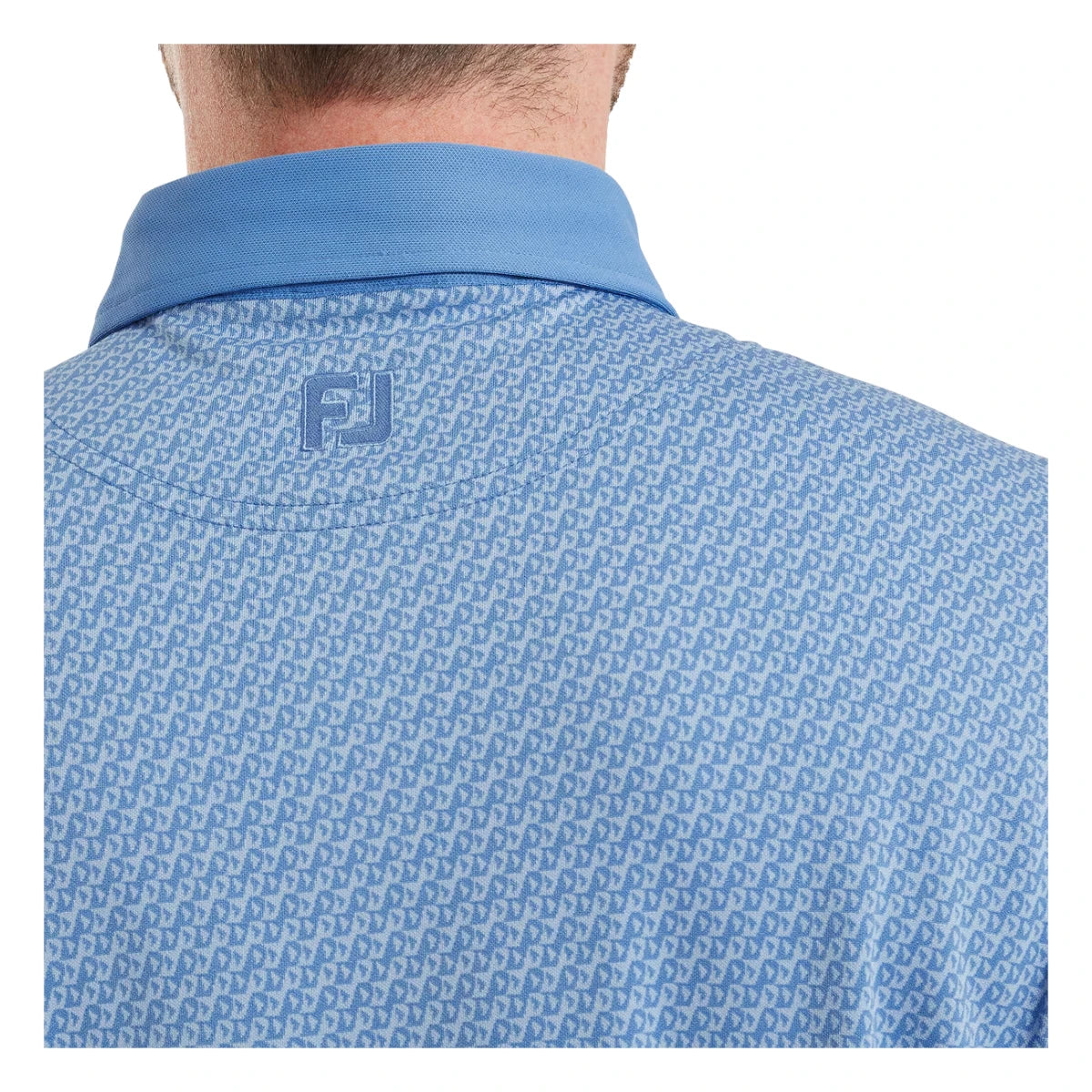 FootJoy Star Geo Jacquard Golf Polo Shirt 39256
