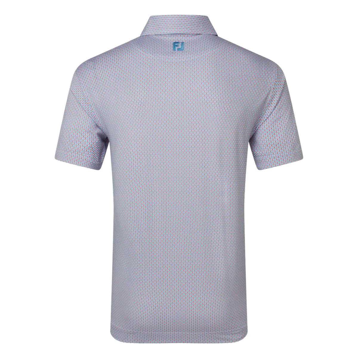 FootJoy Nautical Flag Print Lisle Golf Polo Shirt 39260