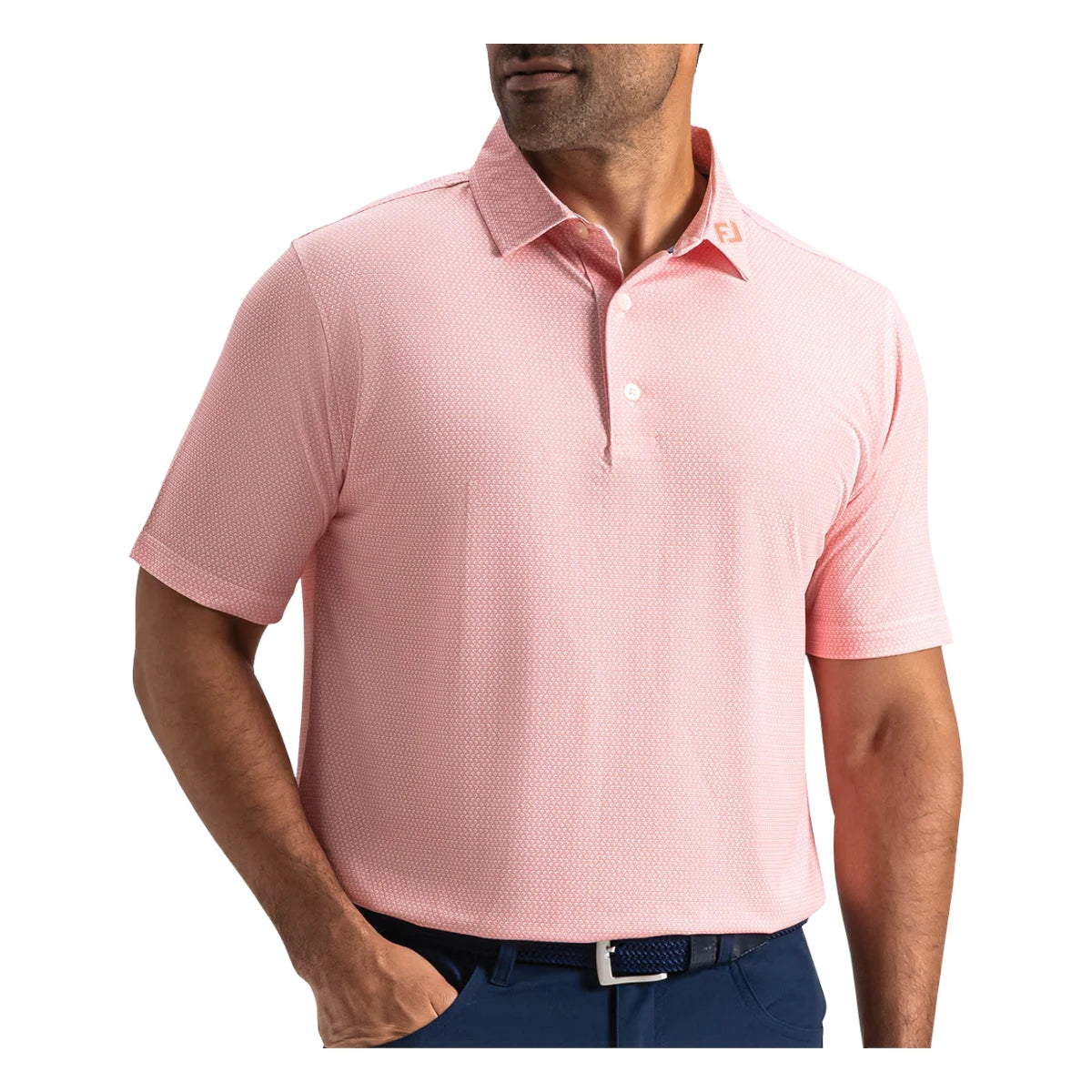FootJoy Heritage Logo Lisle Golf Polo Shirt 40929